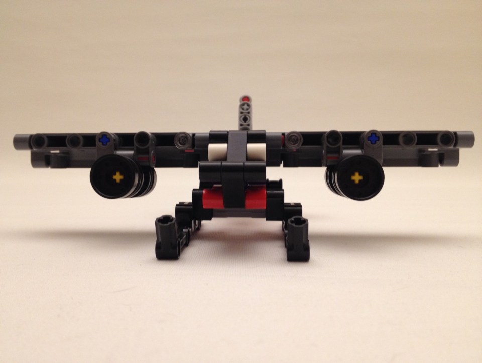 Lego twinjet floatplane